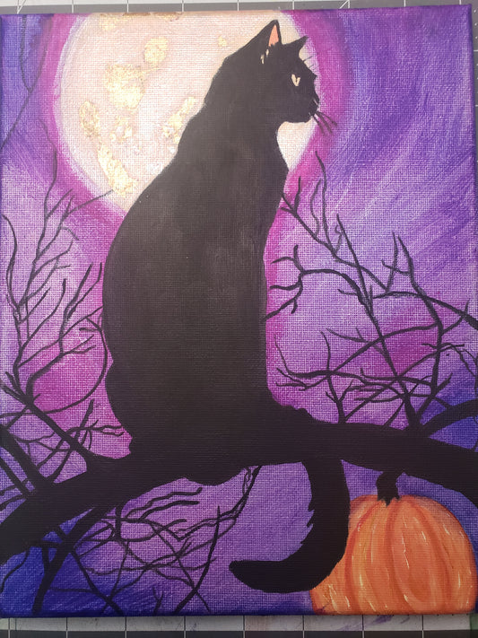 Halloween Black Cat