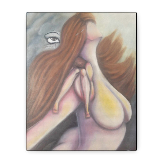 A Painting Print Beth - Matte Canvas, Stretched